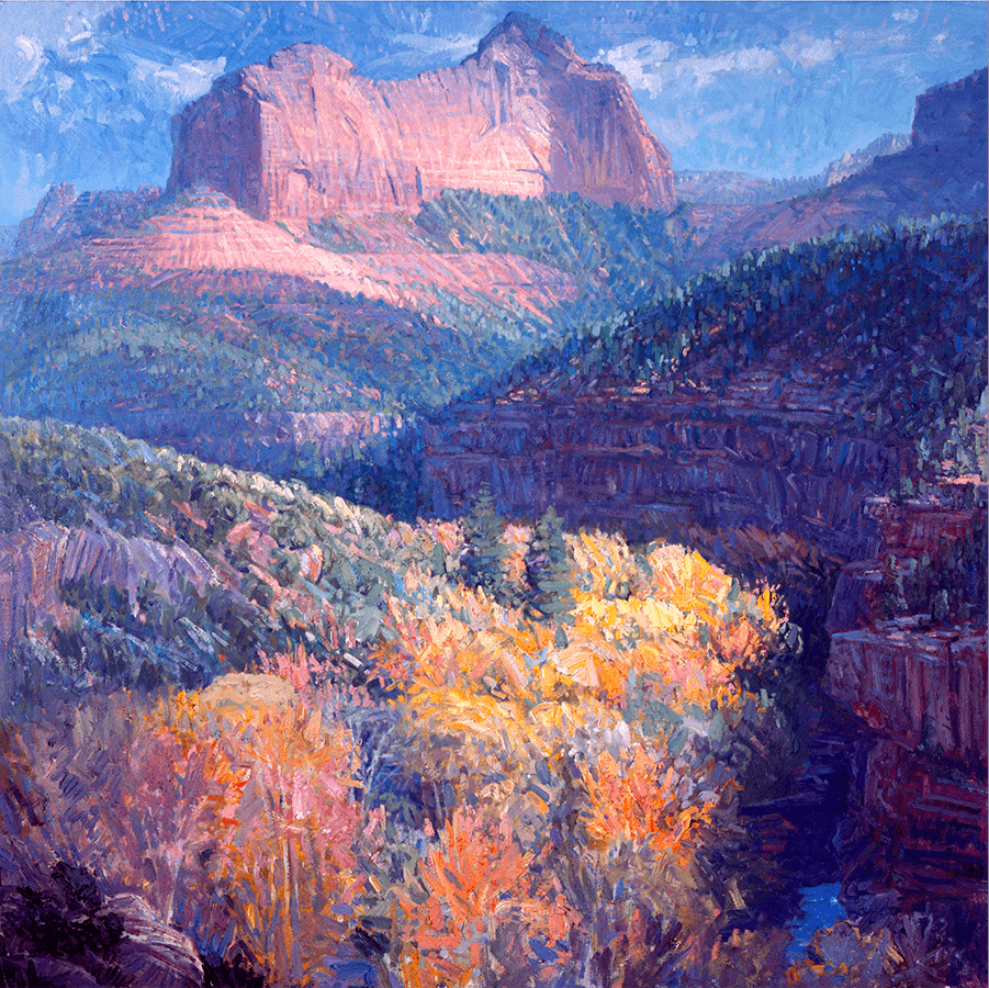 Oak Creek from Midgley Bridge  Sedona