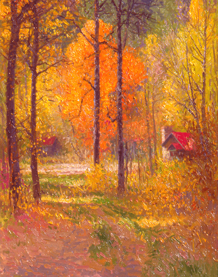 Red Roof and the Maple, The