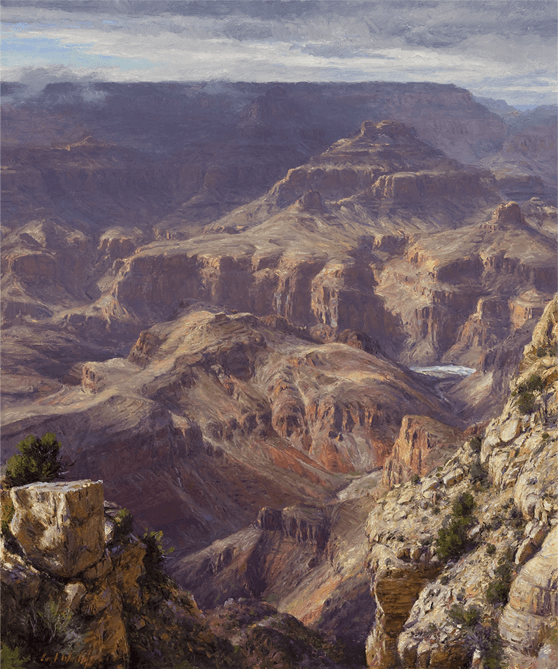 After a Summer Rain - Original Artwork by Curt Walters