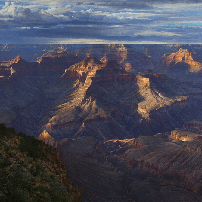 Amphitheater of the Gods - Original Artwork by Curt Walters