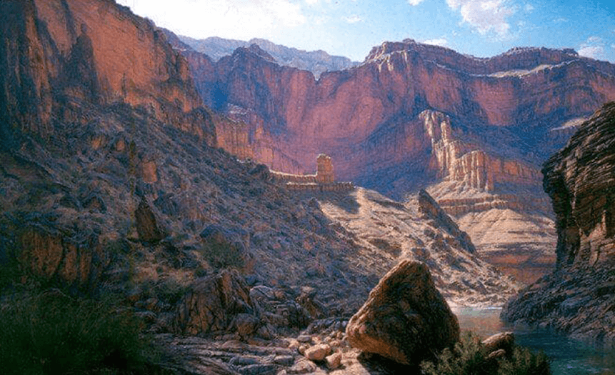 Apache Walls - Original Artwork by Curt Walters