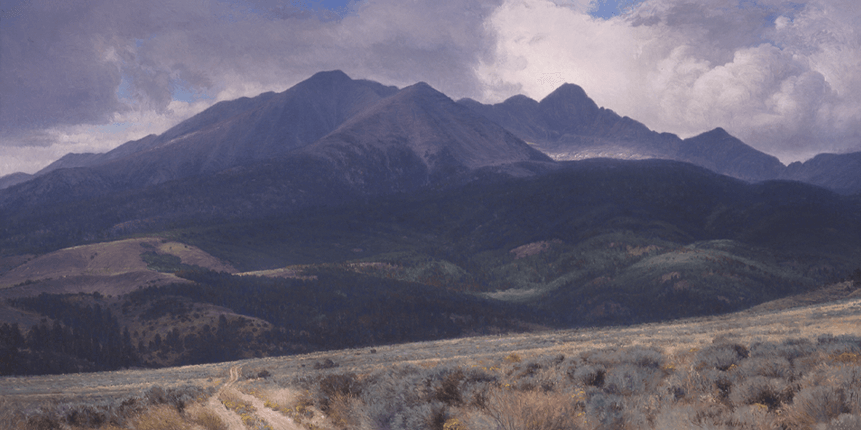 Buck Mountain Road - Forbes Trinchera - Original Artwork by Curt Walters