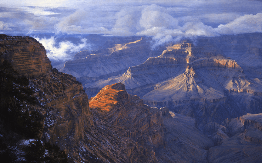 Cathedral Staircase - Original Artwork by Curt Walters