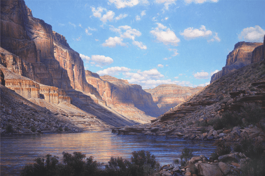 Conquistador Isle - Original Artwork by Curt Walters