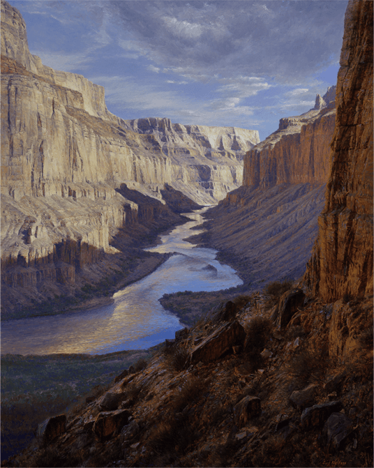 Corridor of Time - Original Artwork by Curt Walters