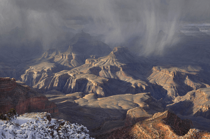 Crystal Rain - Original Artwork by Curt Walters