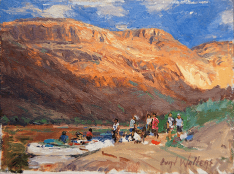 Diamond Beach - Original Artwork by Curt Walters