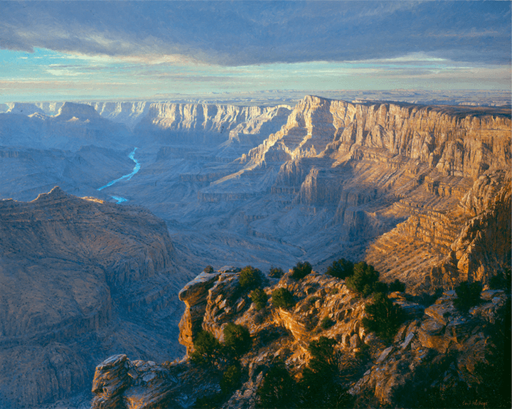 Facade of the Desert - Original Artwork by Curt Walters