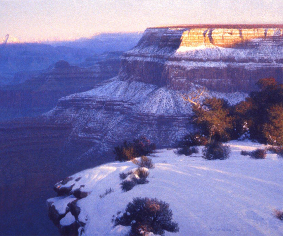 Faltering Light - Original Artwork by Curt Walters