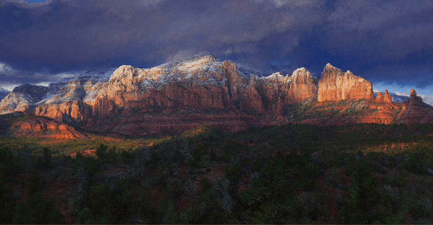 First Touch of Winter - Original Artwork by Curt Walters