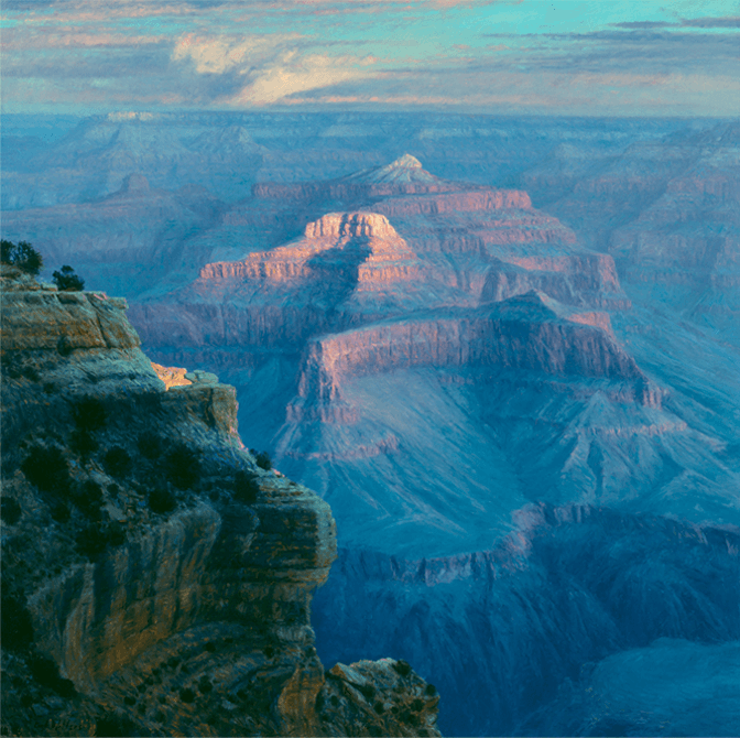 Gentled Hues of Sunrise - Original Artwork by Curt Walters