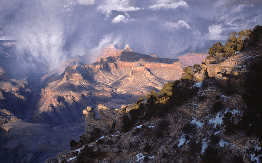 Grandeur Besieged - Original Artwork by Curt Walters