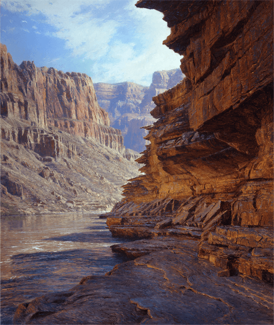 Ledges of the Tapeats - Original Artwork by Curt Walters