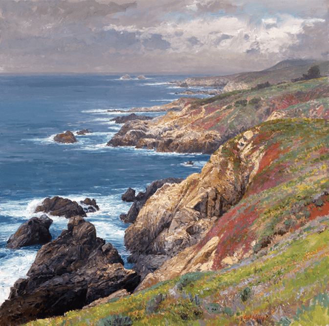 Littoral of Big Sur - Original Artwork by Curt Walters