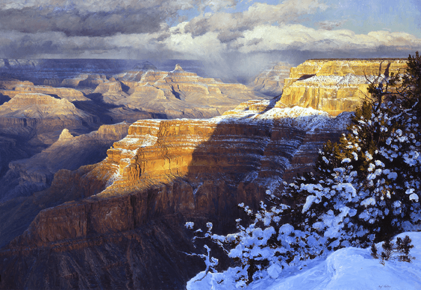 March Enrapture - Original Artwork by Curt Walters