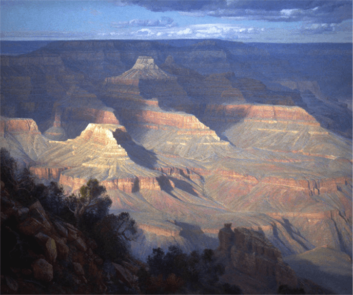Maricopa Afternoon - Grand Canyon - Original Artwork by Curt Walters