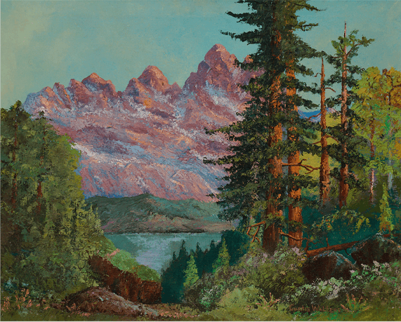 Mountain Grandeur - Original Artwork by Curt Walters