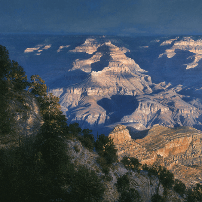 November Sunrise - Original Artwork by Curt Walters