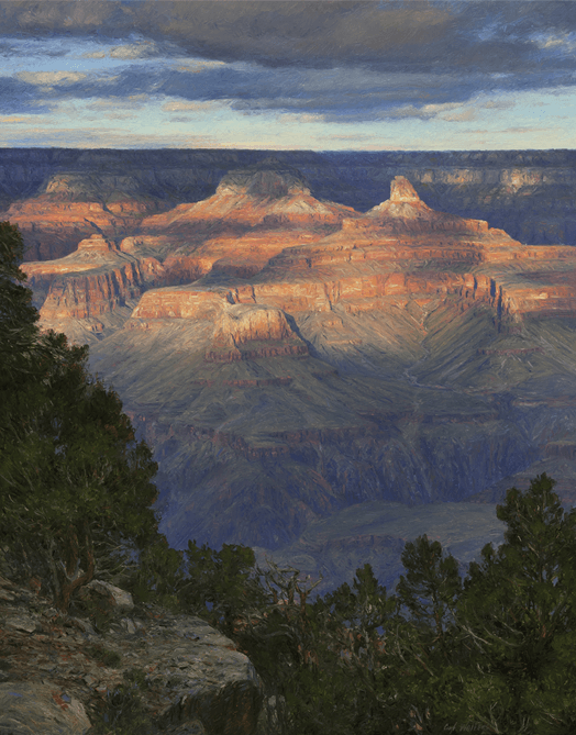 November Wind - Original Artwork by Curt Walters