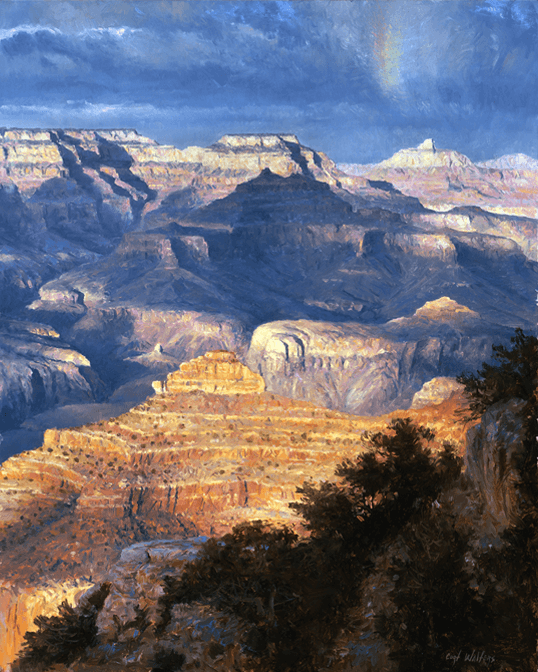 Spectral Display - Original Artwork by Curt Walters