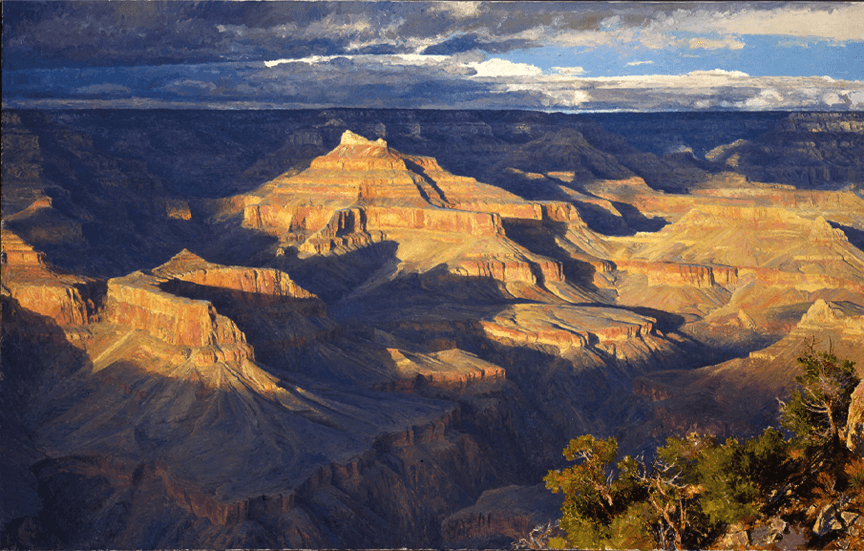 Storm Interlude - Original Artwork by Curt Walters