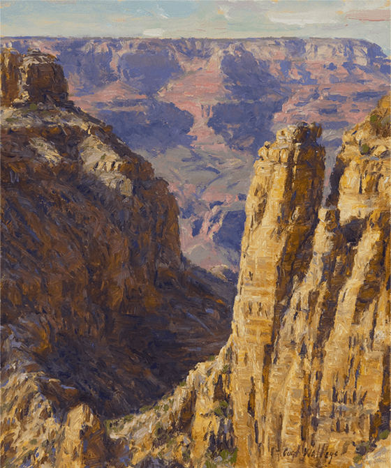 Study at Coronado's Saddle - Original Artwork by Curt Walters