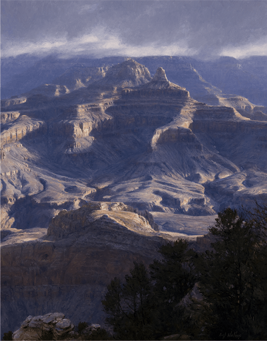 Sunrise Patina - Original Artwork by Curt Walters