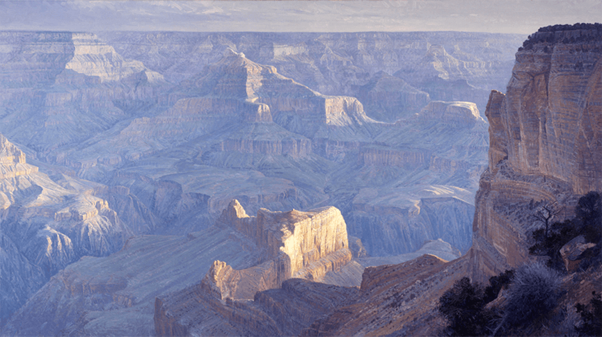 Sunrise at Mohave - Original Artwork by Curt Walters