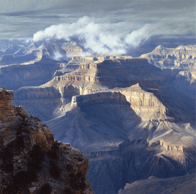 Touched with Mystery - Original Artwork by Curt Walters