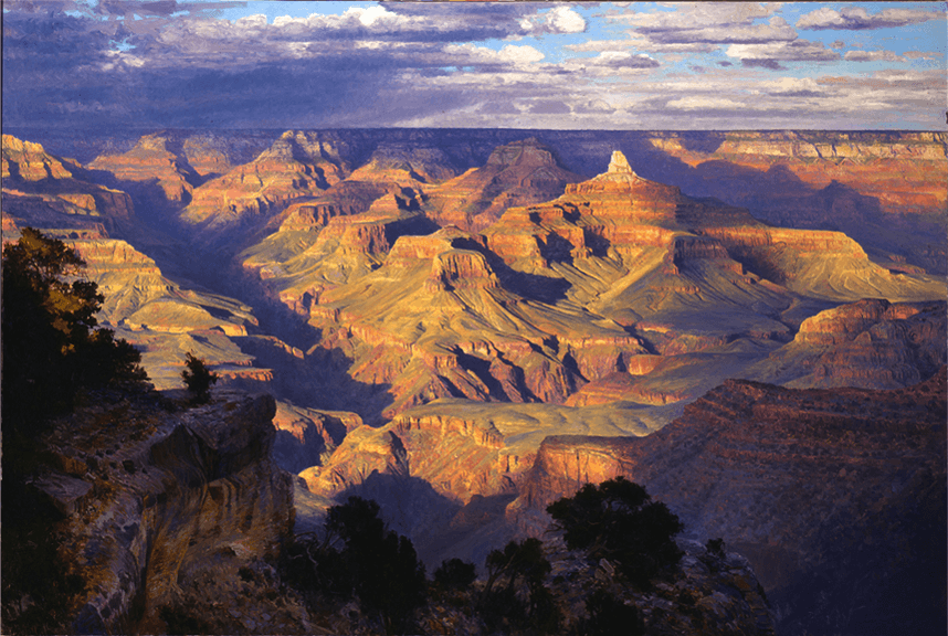 Verdant Spring Prominence - Original Artwork by Curt Walters