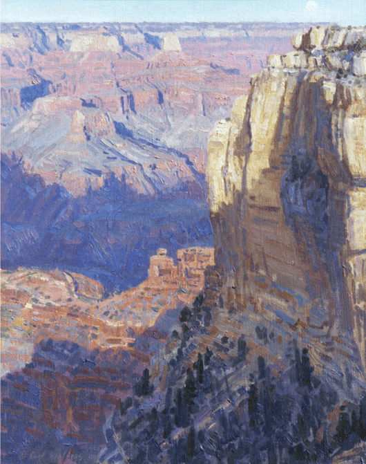 View from the Lost Orphan Mine - Original Artwork by Curt Walters