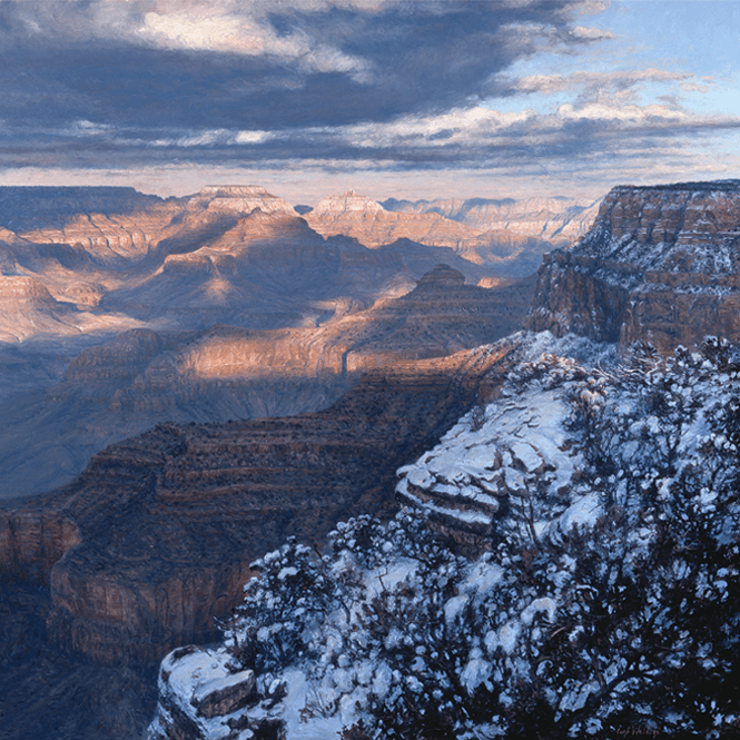 Winter's Passage - Original Artwork by Curt Walters