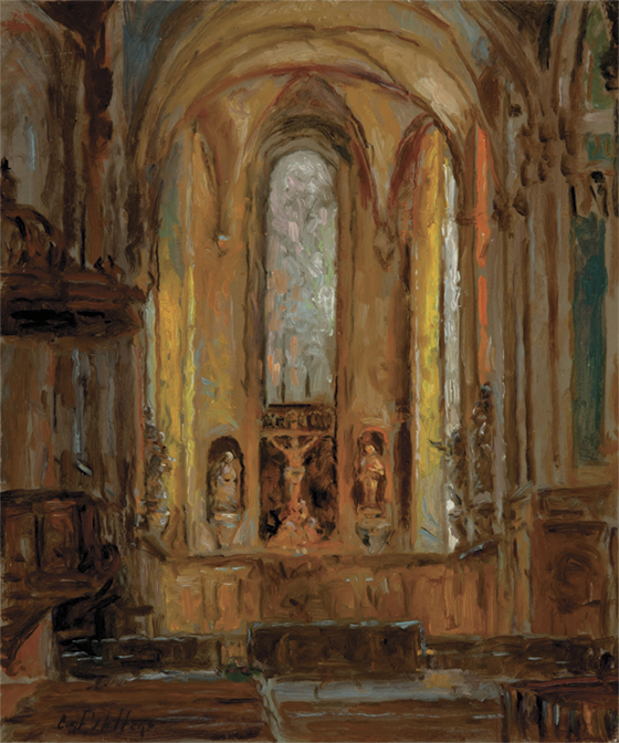 Altar of Abbey of Mondaye, The