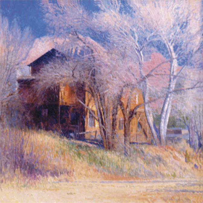 Art Barn in Winter – Sedona