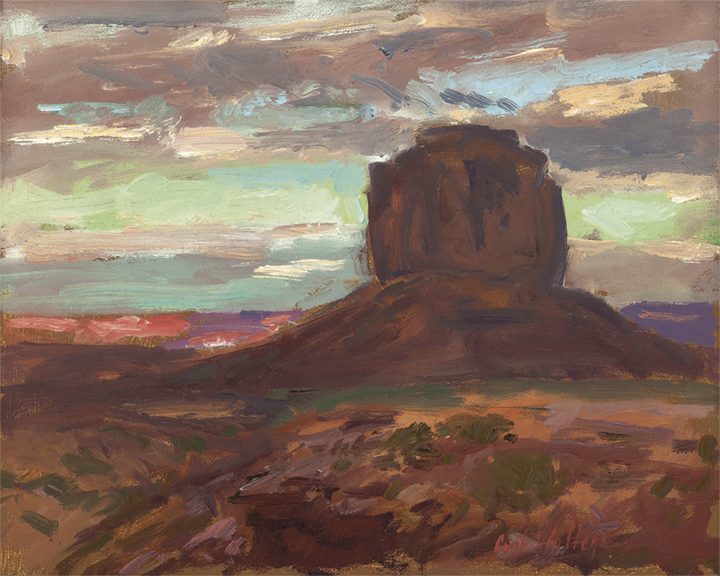 August Evening and Merrick Butte – Monument Valley