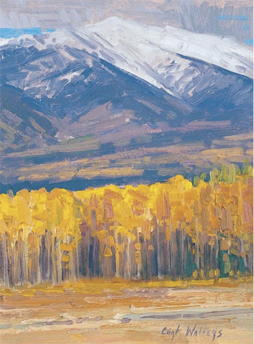 Autumn High Country Road