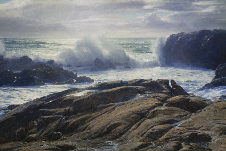 Breaking Surf: Point Lobos