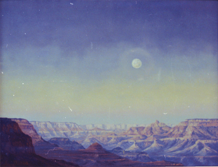 Canyon Moonrise