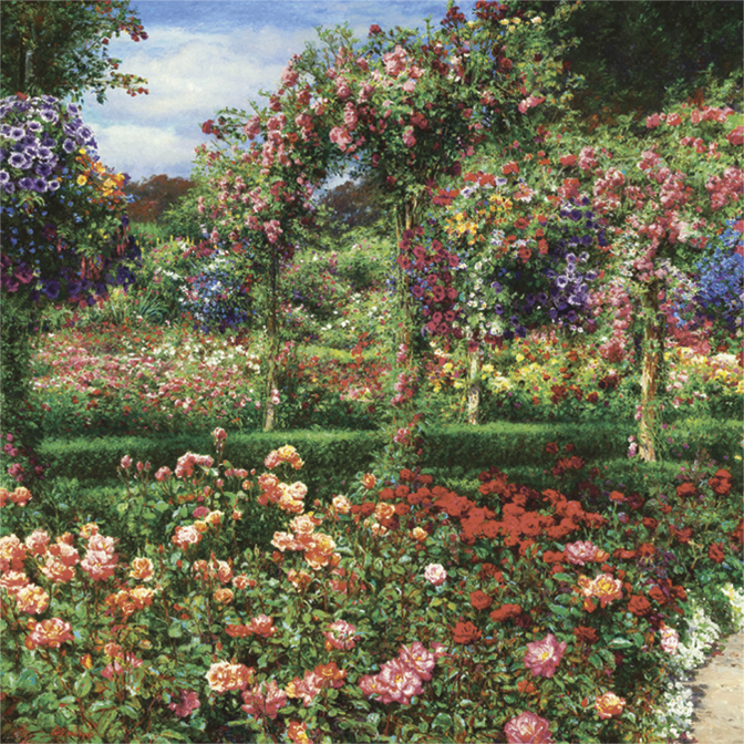 Colors of Butchart Gardens: An Allegory for Lisa