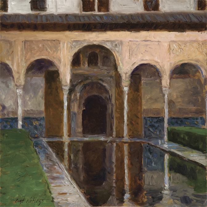 Courtyard of the Myrtles, The Alhambra