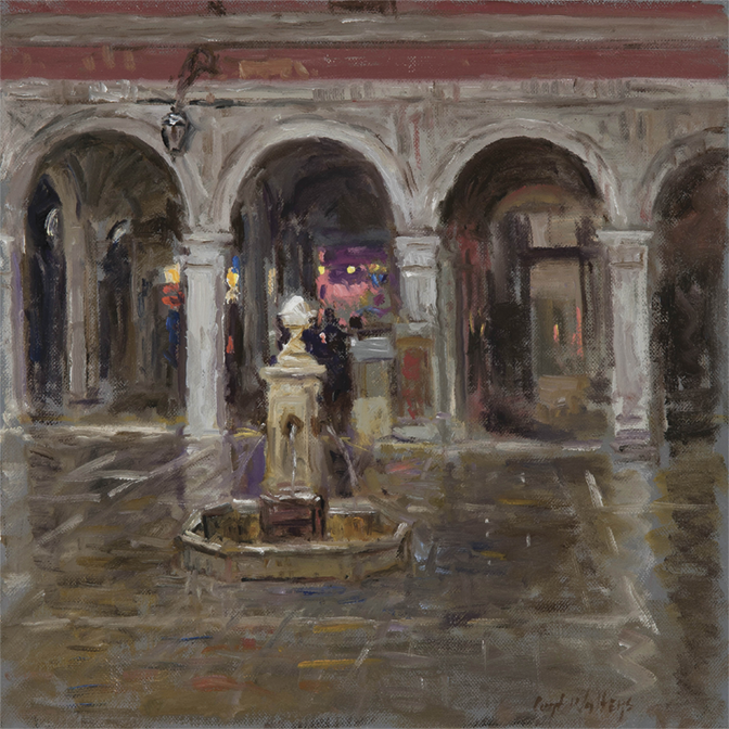 Fountain at Rialto Market