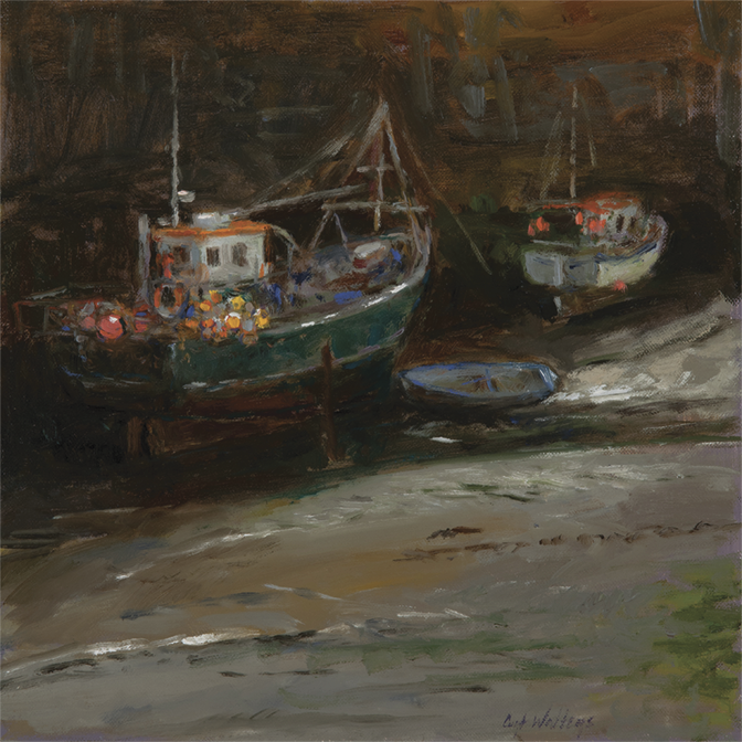 Harbour Wall Shadow: Porthleven