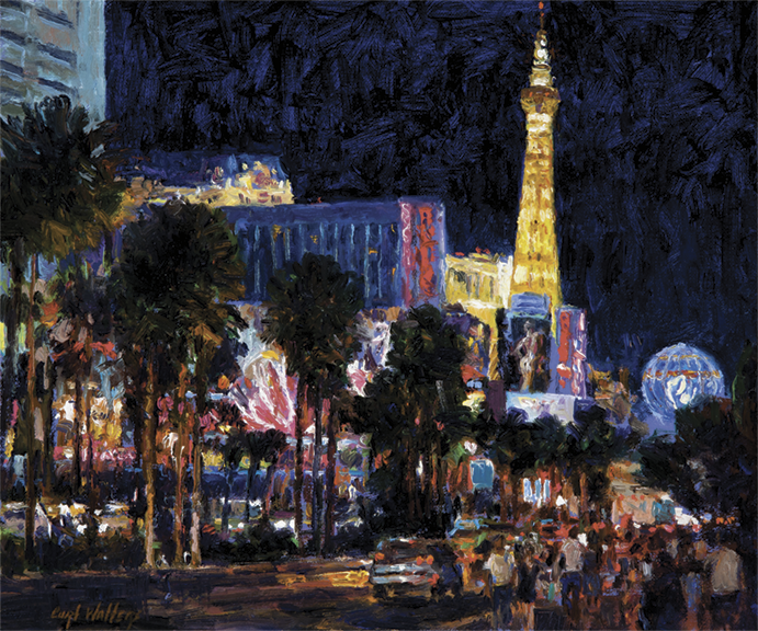Las Vegas Strip Nocturne