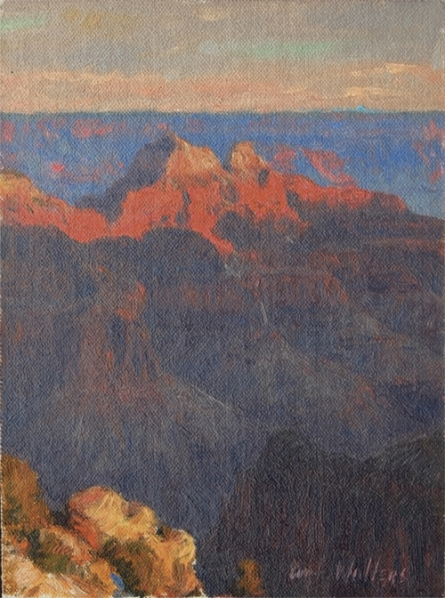 Last Light at Bright Angel Point