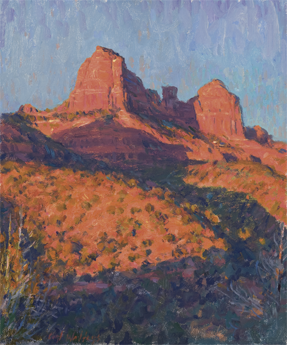 Mitten Ridge Saddle in Late Light