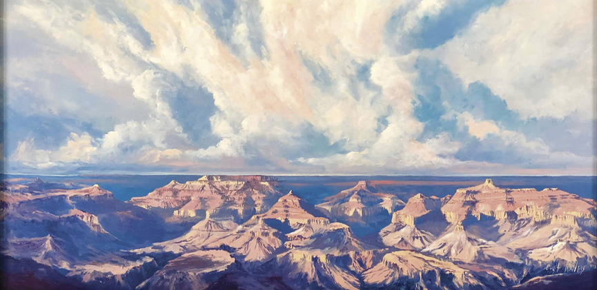 Monsoon Clouds Over the Canyon