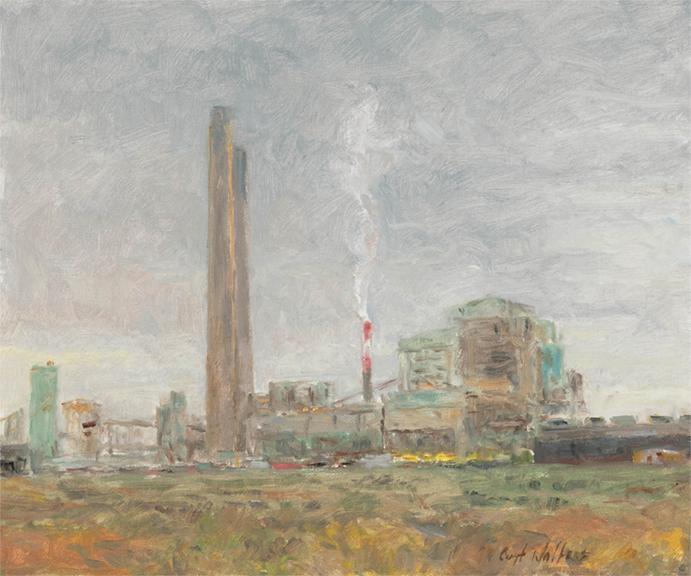 Morning: Cholla Power Plant