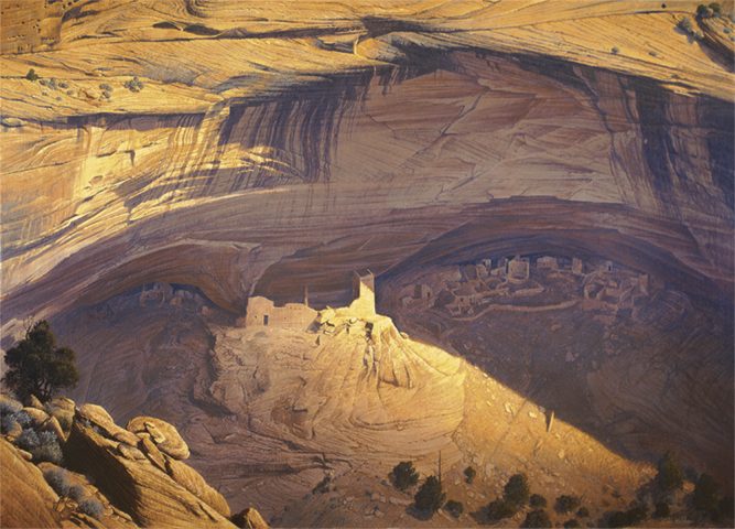 Mummy Cave Ruins Overlook