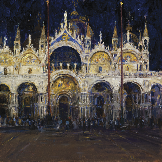 Night Falls on St. Marks