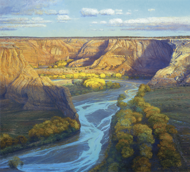 October Evening in Canyon de Chelly
